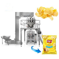 Machine d'emballage automatique multifonctionnelle VFFS Dezoton pour les collations, les légumes, les chips de pommes de terre, les chips de bananes, l'emballage de sachets alimentaires
