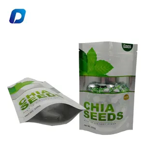 Customized Printed Smell Proof Agriculture Seeds Stand Up Pouch Seed Bag Food PE Candy Bag Gravure Printing Snack Packaging