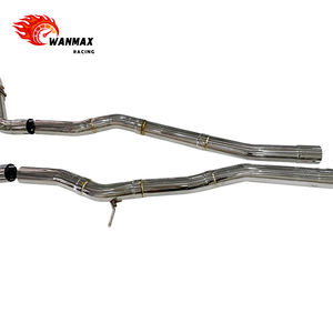 نظام عادم كاتباك من الفولاذ المقاوم للصدأ 304 لسيارة تويوتا سوبرا A90 B58 3.0 بطول متساوٍ - Product Image 3