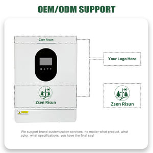 Inversores Solares MPPT de 10kw 6.2kw 5kw Preço de Atacado Monofásico 10kw 6kw 4.2kw 24v 48v Inversor Solar Híbrido 12kw Off Grid - Product Image 3