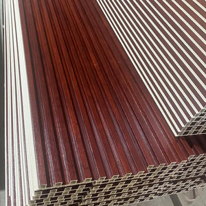 Sonsill Wholesale WPC Panel de pared acanalado laminado para material decorativo interior - Product Image 6