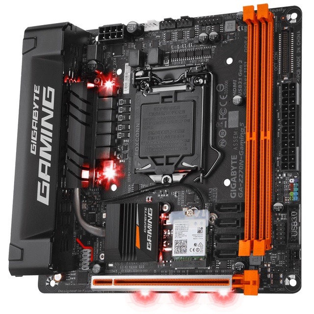 For GIGABYTE GA-Z270N-Gaming 5 (rev. 1.0) LGA 1151 Intel Z270 HDI SATA 6Gb/s USB 3.1 Mini ITX Intel Motherboard