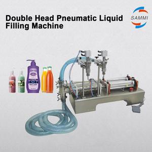 Factory Wholesale Price 2 Head Piston Filler Liquid Filling Machine Semi Automatic/Table Top Liquid Filling Machine - Product Image 3