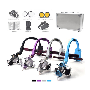 Lampada Frontale Dentale LED 2.5X 3.5X, Lenti d'Ingrandimento per Dentisti, Luce Chirurgica, Attrezzatura da Laboratorio, Illuminazione Intensa/Chiaro - Product Image 6