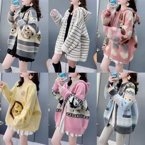 Áo len dệt kim cao cấp chất liệu cashmere, kiểu dáng sang trọng, tay dài, mùa đông, họa tiết ca rô cổ điển, chất liệu len dày - Product Image 6