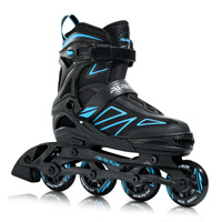 Vente en gros de patins à roulettes réglables à quatre roues pour sports de plein air chaussures à roues alignées pour adultes et enfants