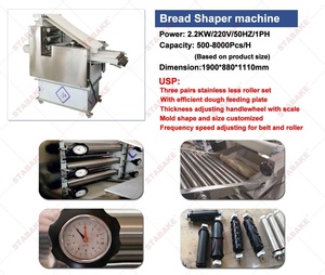 Máquina de fabricación de <span class=keywords><strong>pan</strong></span> Chapati Roti, directa de fábrica, de acero inoxidable, electricidad - Product Image 5