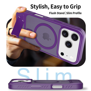 <span class=keywords><strong>Coque</strong></span> de luxe antichoc double avec support magnétique et chargement sans fil pour <span class=keywords><strong>iPhone</strong></span> 16 17 18 <span class=keywords><strong>Pro</strong></span> Max - Product Image 5