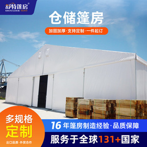 Schutz Outdoor Storage Tent Aluminum Alloy <b>PVC</b> <b>Tarpaulin</b> Rectangular Manual Setup Warehouse Logistics Event Exhibition - Product Image 5
