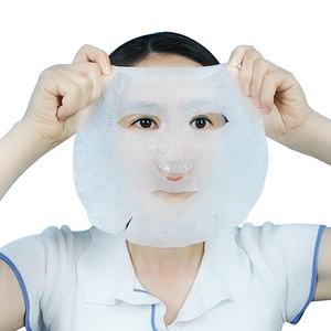 แผ่นใยไฮโดรเจลจากพืชผักแผ่นใยไฮโดรเจลสำหรับซ่อมแซมคอลลาเจนให้ความชุ่มชื้นใบหน้ามาส์กหน้าบำรุงผิวหน้า - Product Image 1
