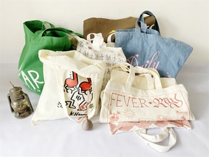 Borsa da Shopping in tela di grandi dimensioni in cotone personalizzato - Product Image 6