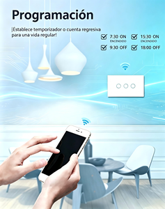 XZJ Domótica Sistema de Casa Inteligente Tuya Interruptor de Control Remoto Domótica Hogar Interruptor de Luz Inteligente - Product Image 3