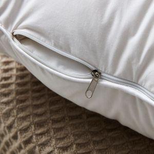 Nhà Máy Trực Tiếp Gối Chèn 100% Trắng Vịt Xuống Điền Tinh Khiết Bông Không Độc Hại Mềm Lông Pad Cho Khách Sạn Đồ Nội thất - Product Image 5