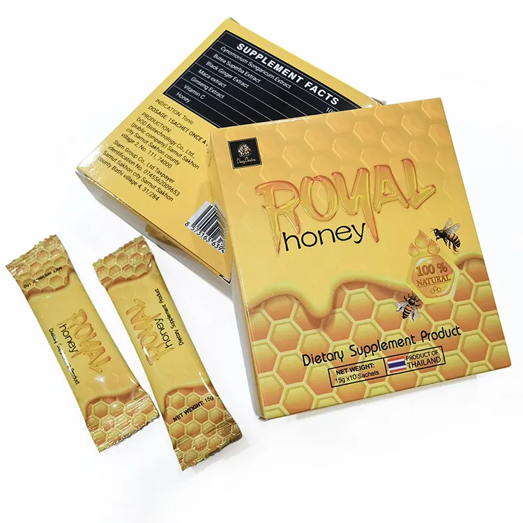 Hot-Selling Golden Honey: Unique Packaging Gift Box for Healthy Honey Products