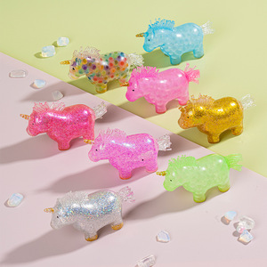 Wholesale Decompression Toys Tpr Rainbow Anti Stress Water Beads Custom Stress <b>Ball</b> <b>Squeeze</b> Toys - Product Image 2