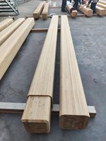 Reezu-Viga de sierra de madera, vigas artificiales impermeables de bambú para exteriores