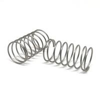 Ressort de compression conique hélicoïdal en acier inoxydable industriel miniature de précision sur mesure