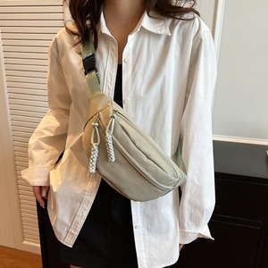 <span class=keywords><strong>Riñonera</strong></span> Oxford para Mujer, Nueva Bolsa Cruzada de Color Sólido, Bolsa de Pecho, Bolsa de Cintura Informal y Moderna para Senderismo, Viajes y Festivales - Product Image 4