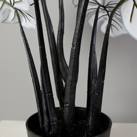 Kunden spezifische Monstera Pflanzen weiße Monstera Blatt künstliche Baum künstliche Pflanzen Home Decor Y8453-8-4PS-BJ