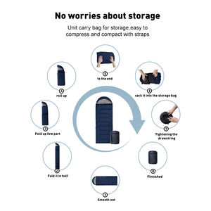 Compression <strong>Bags</strong> <strong>Sleeping</strong> <strong>Bags</strong> Ultralight Portable Winter Comfortable Fluffy <strong>Sleeping</strong> <strong>Bag</strong> - Product Image 5