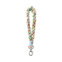 2023 nouveauté macramé porte-clés et bracelet coloré coton corde tissé à la main sangle pour les femmes parfait maison Textile accessoire