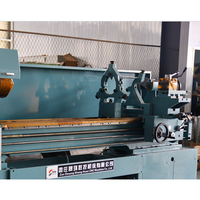 Tour à métaux manuel horizontal robuste CD6150 avec tête à engrenages de précision, cône de broche ISO40, 220V/380V/440V