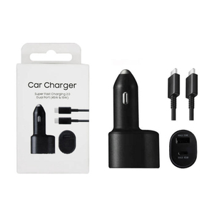 <span class=keywords><strong>Cargador</strong></span> de Pared Doble PD de 45 W y 15 W con 2 Puertos EP L5300 USB C para Automóvil, Compatible con <span class=keywords><strong>Samsung</strong></span> S23 S22 S22 A14 <span class=keywords><strong>5G</strong></span> A04E A54 <span class=keywords><strong>5G</strong></span> <span class=keywords><strong>A34</strong></span> - Product Image 1