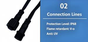 Misrabbit良い製品0.96W 12V 30MM防水UCS2904 RGBW恒久的な休日クリスマス屋外ライトピクセルLEDポイントライト - Product Image 6