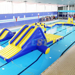 Grands jeux flottants gonflables personnalisés d'obstacles d'eau parc <span class=keywords><strong>aquatique</strong></span> enfants jeux gonflables de <span class=keywords><strong>piscine</strong></span> pour l'école - Product Image 2