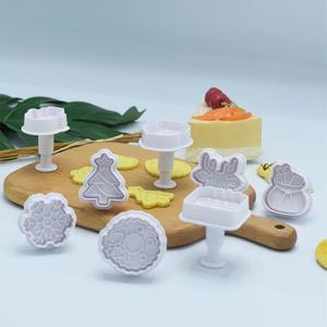 Suan Herramientas Ecológicas <span class=keywords><strong>de</strong></span> Plástico para Decoración <span class=keywords><strong>de</strong></span> Pasteles, Sellos <span class=keywords><strong>de</strong></span> Relieve para Galletas y <span class=keywords><strong>Fondant</strong></span>, Moldes <span class=keywords><strong>de</strong></span> Repostería DIY, Cortador <span class=keywords><strong>de</strong></span> Émbolo para <span class=keywords><strong>Fondant</strong></span> - Product Image 6