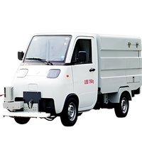 Camion de nettoyage et de balayage électrique Chengli New Energy avec commande PLC intégrée, grattoir avant, brosses latérales pour voirie complète