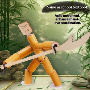 Juguete de <span class=keywords><strong>Duelo</strong></span> Zhu Jie Ren, Estilo Idéntico al del Libro de Texto en Idioma Chino, Juego de Lucha para Dos Jugadores, Juego de Ensamblaje Hecho a Mano para Padres e Hijos - Product Image 2