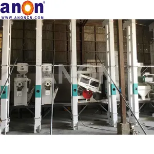 ANON 40-50 tpd good quality rice mill machine plant rice milling farming equipment best rice milling machines