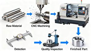 Tùy chỉnh CNC phay biến các bộ phận thép không gỉ nhôm gia công dịch vụ độ chính xác cao - Product Image 5