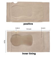 Manchon de soutien pour le canal carpien en gel, avec coussinet profilé et rembourré. Utilisation sportive pour droitiers/gauchers, taille unique adaptable à la plupart des utilisateurs. Réduit l'impact des chocs