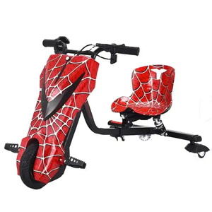 Kart à roues drift pour enfants EN71 moins cher, tricycle OEM pour adultes, trottinette 3 roues 36V, voiture de drift avec lumière colorée pour enfants - Product Image 4