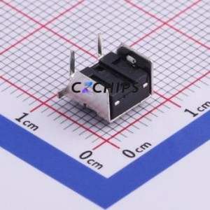 TS-1037-A1B3-D2 Tactile Switch SMD,6x6mm Switch Single Pole Single Throw Round Button Horizontal Mount 6mm - Product Image 2