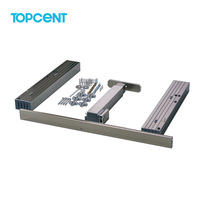 TOPCENT nouveau mécanisme de glissière en aluminium d'extension robuste pour Table à manger