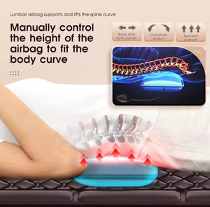 Productos de Masaje y Cuidado de la <span class=keywords><strong>Salud</strong></span> Más Vendidos 2026, Cojín Masajeador de Cuello y Cuerpo Completo, Colchoneta Eléctrica Vibratoria para Masajes - Product Image 4