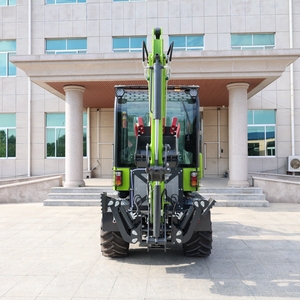 Mini Backhoes Loader 4X4 Ce Epa Motor Mini Farm Tractor Graafmachine Lader 4X4 Graafmachine - Product Image 6