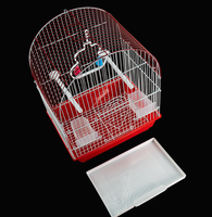 Vente en gros de cages à oiseaux canaris en métal ornemental de haute qualité en stock