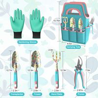 Ensemble d'outils de jardin multifonctionnels en acier inoxydable, outils à main d'extérieur, manche en plastique, pioche, personnalisable OEM