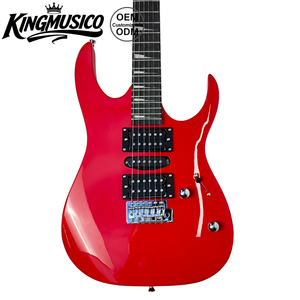 Guitare électrique à cornes pointues de style scène |   6 cordes |   Look moderne et performant |   Fournisseur chinois d'OEM/ODM personnalisé à bas prix - Product Image 2