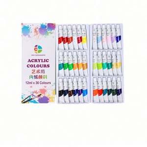 Juego de Tubos de Pintura de Acuarela Profesional de 12 Colores para Artistas, Kit de Paleta de Pintura de Acuarela en Tubo - Product Image 1