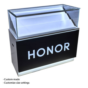 Tùy chỉnh thiết kế kim loại LED-lit không thấm nước thân thiện với môi có thể tái chế bền hiển thị truy cập Kính <span class=keywords><strong>Showcase</strong></span> điện thoại di động phụ kiện - Product Image 3