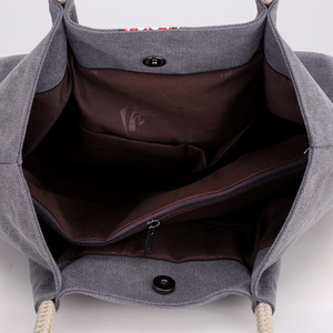 Canvas Tote <b>Bags</b> Top Quality <b>Large</b> Capacity Women Men <b>Shoulder</b> <b>Bags</b> Shopping Travel <b>Bags</b> - Product Image 5