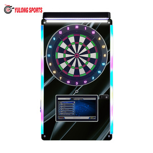 YULONG SPORTS Cible de fléchettes électronique avec couvercle arrière, conception facile à ouvrir, pour adultes, style moderne, plastique durable - Product Image 2