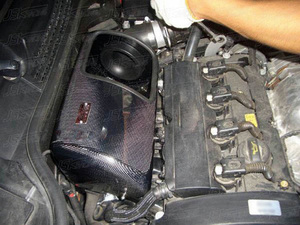 Kohlefaser-Ram-Air-System für 2006-2013 Mini <span class=keywords><strong>R55</strong></span> R56 R57 Cooper S Clubman Cabrio Upgrade auf <span class=keywords><strong>G</strong></span>-Stil - Product Image 2