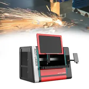 Alat pemotong Laser 6kw /12kW, mesin pemotong Laser serat logam CNC tertutup ukuran 1390 900*900 600*900mm