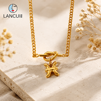 Collier Signe Astrologique en Acier Inoxydable Doré, Étanche, pour Usage Quotidien, 12 Options de Signes, Pendentif Zodiaque, Bijoux Zodiaque